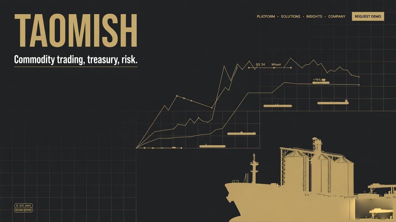 Taomish - CTRM Website Redesign case study visual